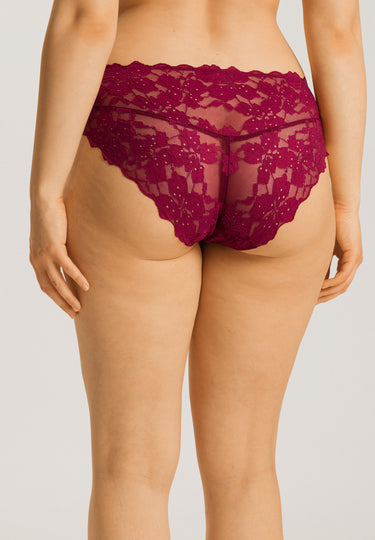70906 Anais Hi Cut Brief - 2405 Deep Poppy